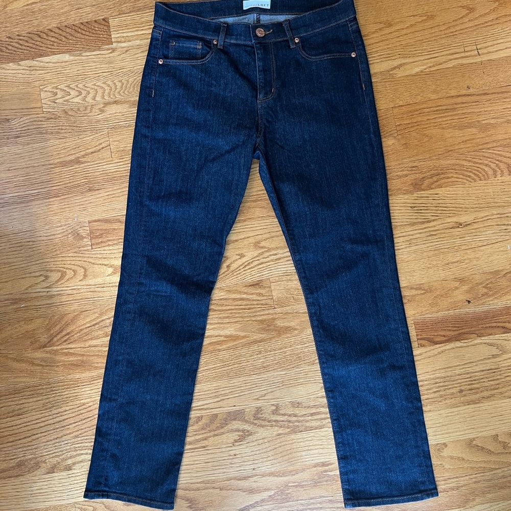 Modern straight loft jeans, size 29 petite